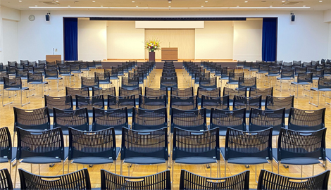 式典会場〈4Fレセプションホール〉